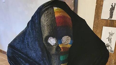 "Flucht vor dem Todesengel" lautet ein Werk von Willam-Singer.