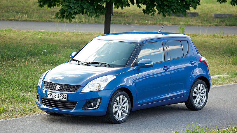 Klein, praktisch und sparsam präsentiert sich der Suzuki Swift.