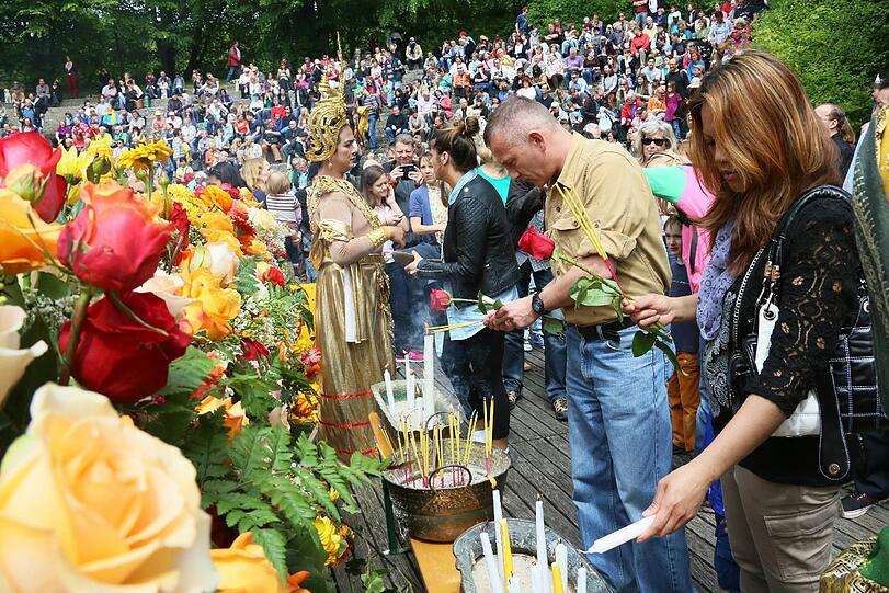 ... war trotz des großen Andrangs zum Start äußerst friedlich.