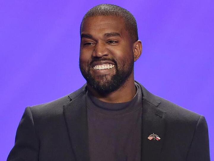 Unter der Dusche besonders kreativ: US-Rapper Kanye West.