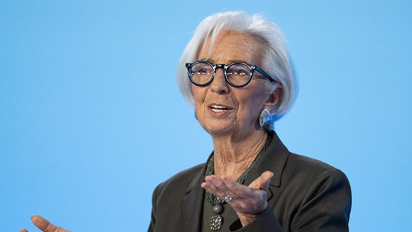 Pr&auml;sidentin Christine Lagarde: EZB&ndash;Geldpolitik und Inflation in guter Position.