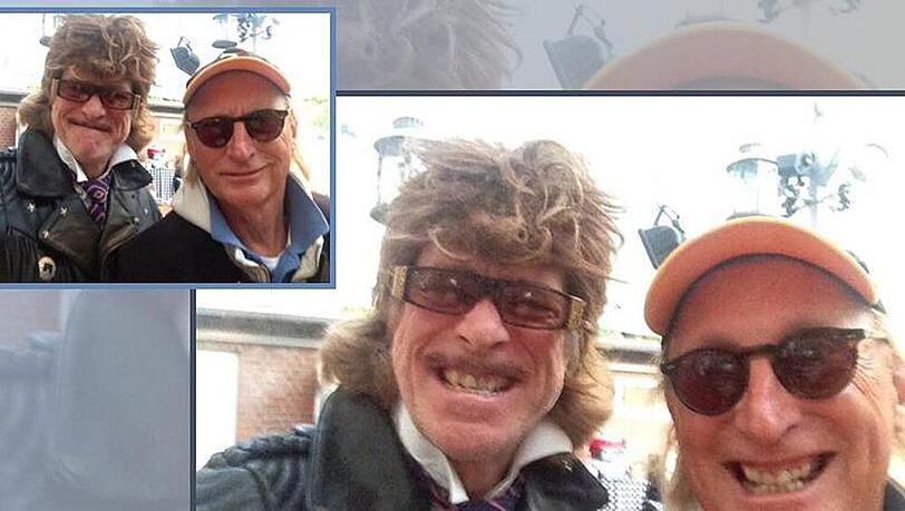 Helge Scheider (li.) und Otto Walkes wie man sie kennt Helge Scheider (li.) und Otto Walkes wie man sie kennt