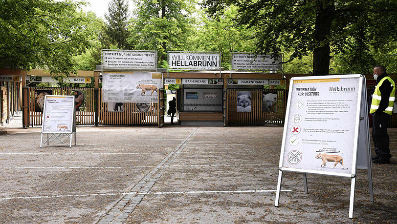In den Tierpark Hellabrunn dürfen endlich wieder mehr Besucher.