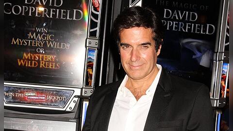 David Copperfield im MGM Hotel 2014.