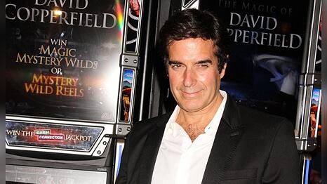 David Copperfield im MGM Hotel 2014.