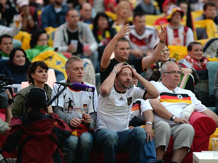 Die Bilder vom Public Viewing.