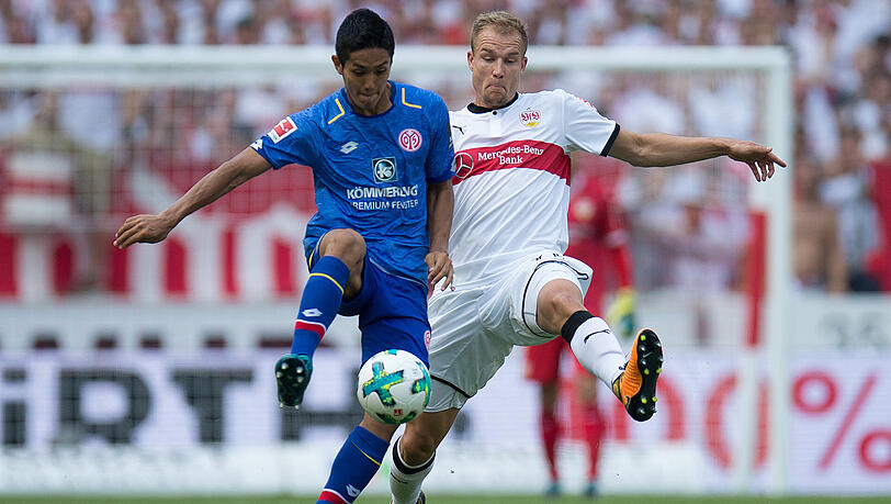 Holger Badstuber (r.) erzielte das einzige Tor des Spiels.