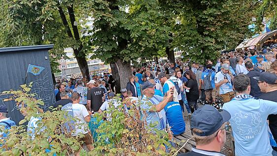 Einer der absoluten Hotspots vor jedem Löwen-Heimspiel: Der Grünspitz im Herzen Giesings