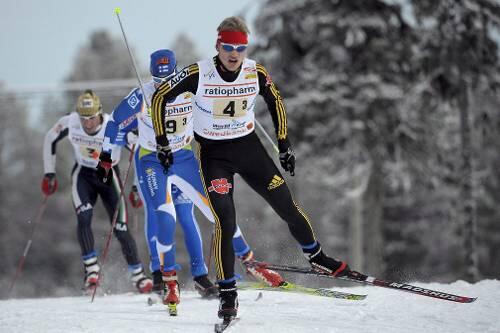 Tom Reichelt schaffte in Gällivare den Sprung aud Platz vier.