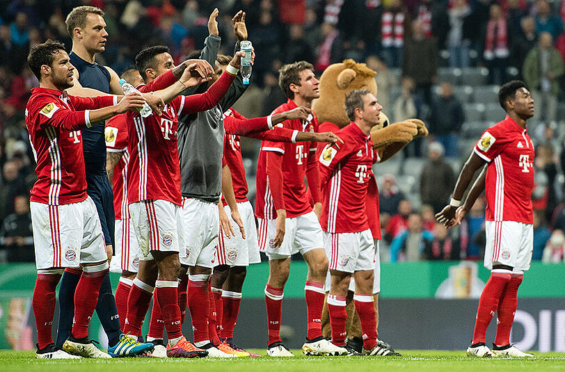 Platz 7: FC Bayern. Durchschnittliches Jahresgehalt eines Spielers: 4,83 Millionen Euro. Tabellenplatz in der deutschen Bundesliga: 1.