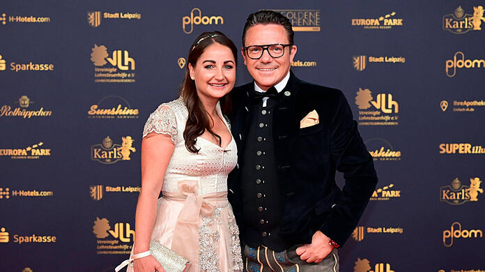 Stefan Mross mit Freundin Eva Luginger.
