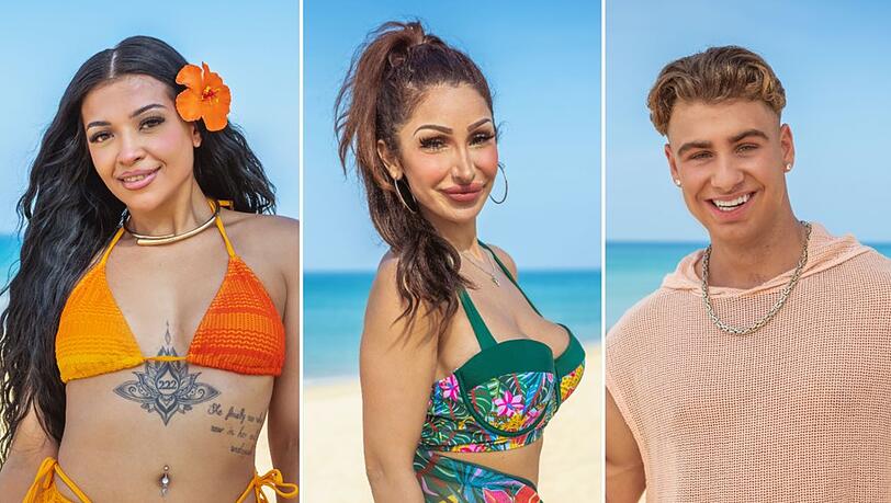 Hati Suarez (l.), Pinar Sevim und Daymian Weiß treten beim "Kampf der Realitystars" an - aber woher kennt man sie?