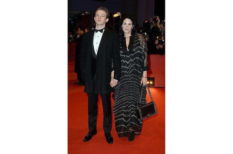 Minu Barati-Fischer und Jannis Niewöhner bei der Berlinale.