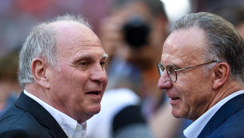 Uli Hoeneß (l.) und Karl-Heinz Rummenigge. Foto: Sven Hoppe/Archivbild Uli Hoeneß (l.) und Karl-Heinz Rummenigge. Foto: Sven Hoppe/Archivbild