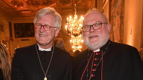 Heinrich Bedford-Strohm (l.) und Reinhard Kardinal Marx.