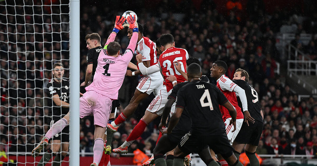 Noten-zu-FC-Arsenal-gegen-FC-Bayern-Neuer-in-Not-Upamecano-am-Wackeln