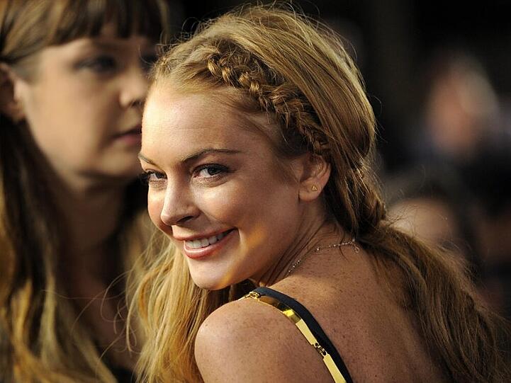 Lindsay Lohan auf der Premiere von  "Scary Movie V" in L.A.