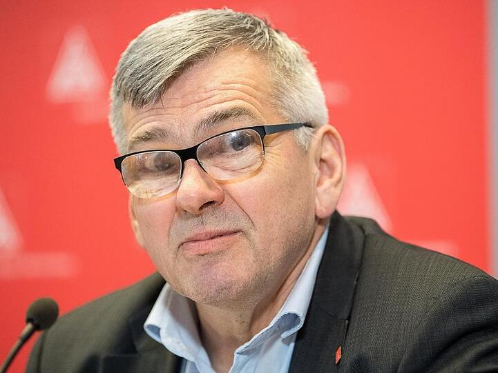 Jörg Hofmann, Erster Vorsitzender der IG Metall. Foto: Sebastian Gollnow/dpa