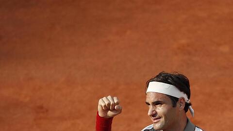 Roger Federer fordert Rafael Nadal heraus.