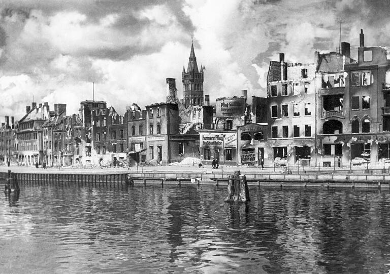 Das zerstörte Königsberg (Archivbild).