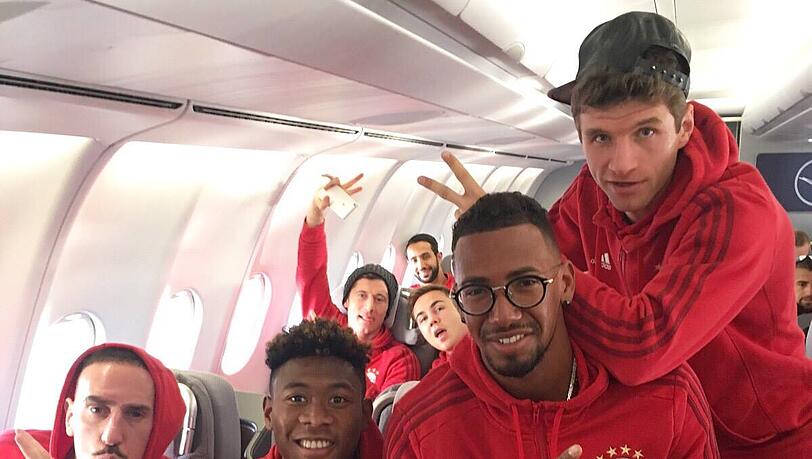 Die Bayern in der Wüste: Sehen Sie hier die besten Bilder des Trainingslagers in Doha.