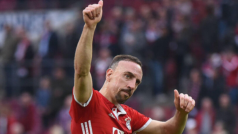 Franck Ribéry hat die Meisterschaft noch nicht abgehakt. Franck Ribéry hat die Meisterschaft noch nicht abgehakt.