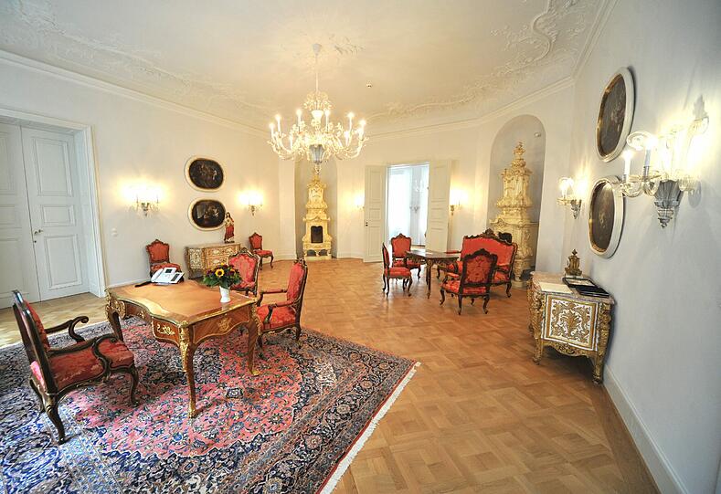 Das Erzbischöfliche Ordinariat im Rokoko-Palais Holnstein in München.