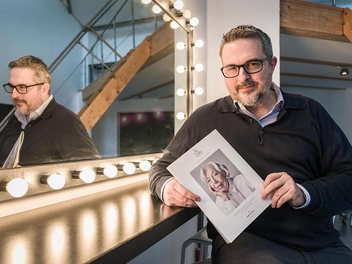 Fotograf Karsten Thormaehlen in seinem Studio.