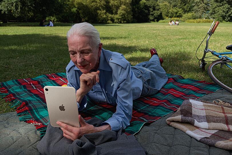 Das iPad Mini gibt's nun auch mit Nanotexturglas, das Blendeffekte reduziert. Das iPad Mini gibt's nun auch mit Nanotexturglas, das Blendeffekte reduziert.