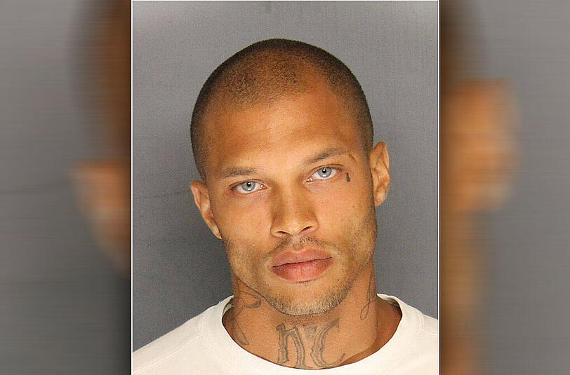 Das "sexy Verbrecherfoto" hatte dem Kalifornier Jeremy Meeks weibliche Fans in aller Welt gebracht. Foto: Stockton Police Department