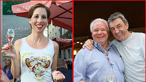 Kleines Jubiläum: Die Brasserie L'Atelier feiert fünfjähriges Bestehen. Münchner Promis feierten mit Inhaber Thierry Leoncelli. Die Bilder