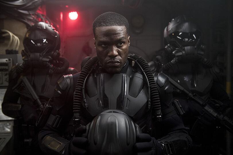 David Kane alias Black Manta (Yahya Abdul-Mateen II) schw&ouml;rt Rache an Aquaman. Seiner Meinung nach ist er Schuld am Tod seines Piraten-Vaters.