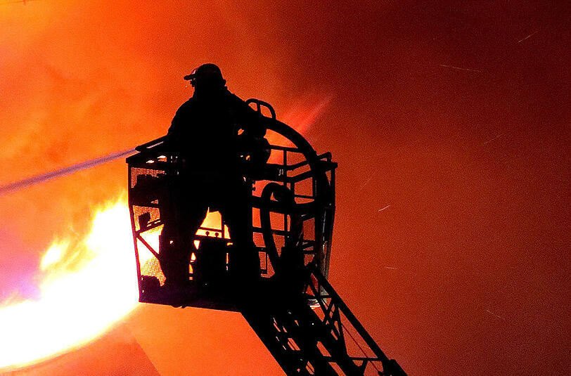 Feuerwehr im Einsatz. (Symbolbild)