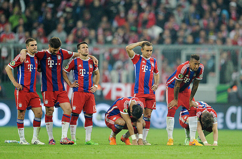 Trauriger Negativrekord für die Bayern: So schlecht schnitten sie noch nie bei einem Elfmeterschieß3en ab.