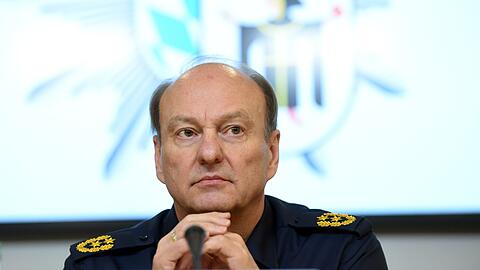 Münchens Polizeipräsident Hubertus Andrä.