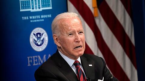 Joe Biden hat bei einer Pressekonferenz versehentlich zu viel preisgegeben.