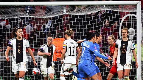 Die DFB-Frauen mussten sich Frankreich mit 1:2 geschlagen geben.