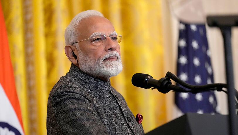 Indiens Premierminister Modi: Das Land könnte vom Zollstreit zwischen den USA und China profitieren (Archivbild)