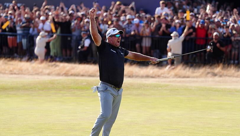Der Neuseeländer Ryan Fox hat die 154. British Open gewonnen. Der Neuseeländer Ryan Fox hat die 154. British Open gewonnen.