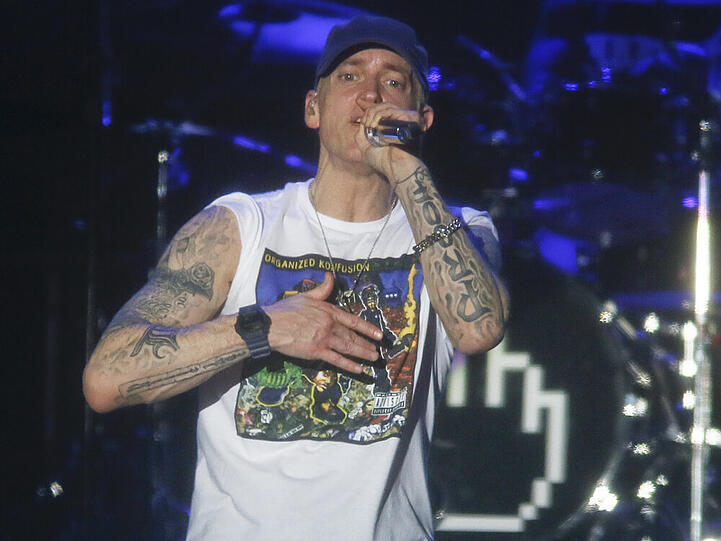 Eminem beim "Austin City Limits"- Festival im Oktober 2014