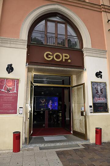 Das GOP Varieté-Theater in der Maximilianstraße.
