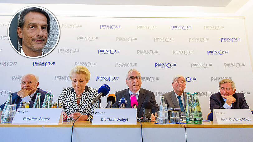 Politik-Vize Clemens Hagen über Waigels Unterstützerkreis.