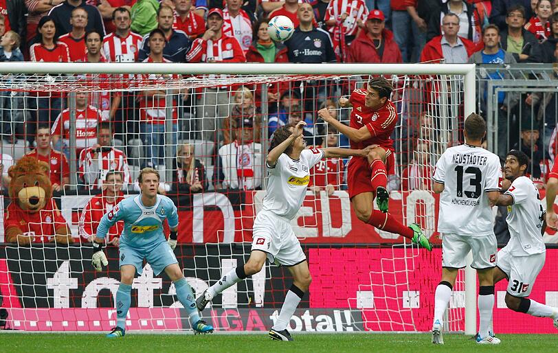 Bundesliga-Auftakt daheim für die Bayern: Die besten Bilder vom Spiel gegen Gladbach.