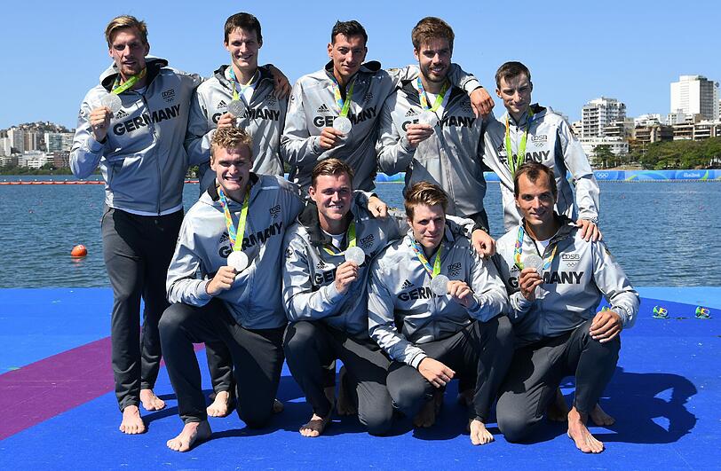 Nach dem Olympiatriumph in London muss der Doppelachter in Rio nur den Briten den Vortritt lassen.