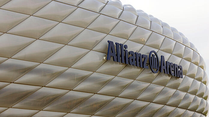 In der Allianz Arena trägt normalerweise der FC Bayern seine Heimspiele aus.