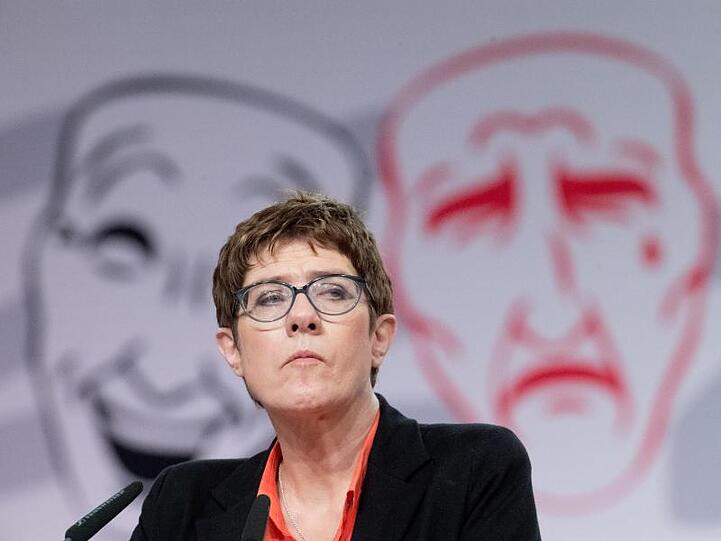 Ihre Beliebtheitswerte sind eingebrochen: CDU-Chefin Annegret Kramp-Karrenbauer.