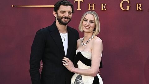 Laura Carmichael und Michael C. Fox bei einem gemeinsamen Auftritt.