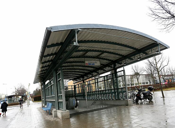 An der U-Bahnstation Dülferstraße soll ab April der Automat aufgestellt werden.