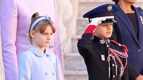 Sie sind immer öfter bei Terminen dabei: Den monegassischen Nationalfeiertag (19. November) absolvierten Gabriella und Jacques pflichtbewusst im Kreise der Fürstenfamilie.