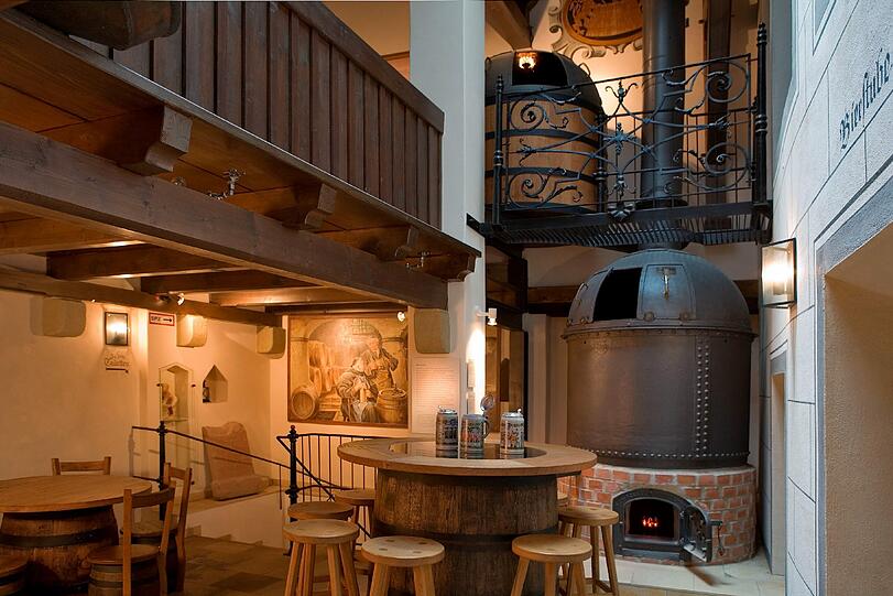 Das älteste Haus Münchens: Auch dieses Haus wurde komplett saniert - es beherbergt das Bier- und Oktoberfestmuseum sowie ein Gasthaus.